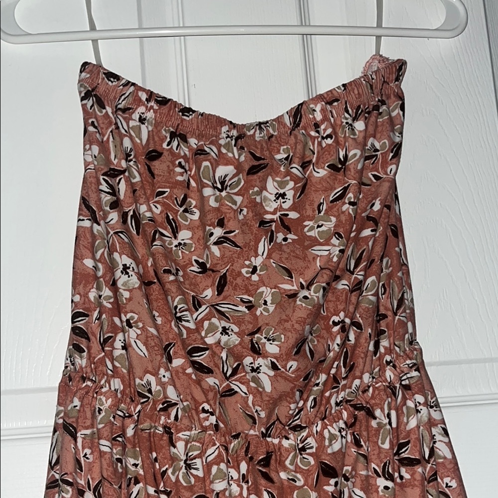 NWOT Ardene Floral Strapless Short Romper - Picture 4 of 5